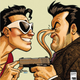 Variant by Amanda Conner and Dave Johnson